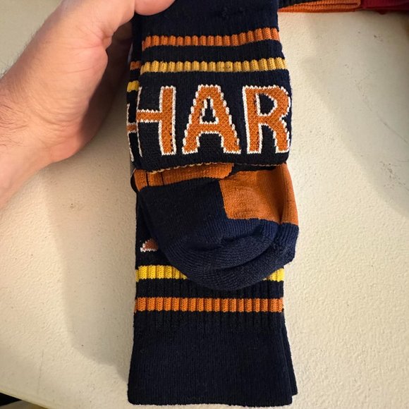 Harley-Davidson	2-pairs of Comfort crew socks	Large 10-13        #2 s2 - Picture 5 of 6